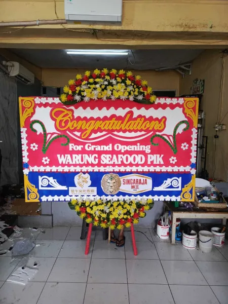 Papan Bunga Ucapan Selamat Sukanagara Purbaratu